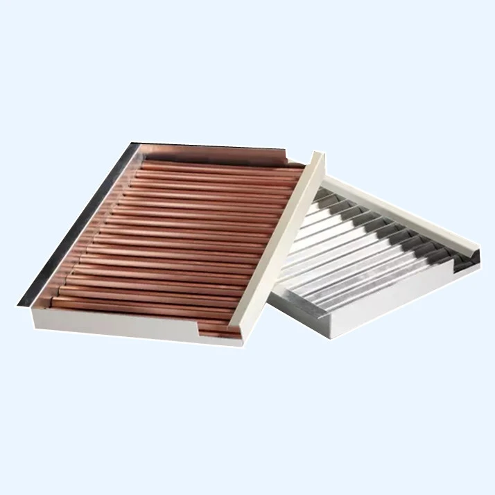 corrugated aluminum panels for suspended ceilings